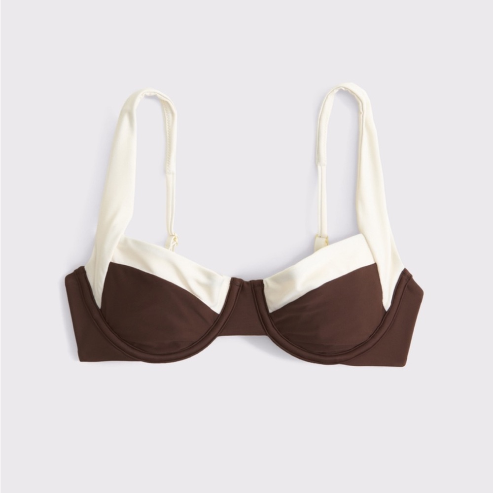 Abercrombie & Fitch Wide Strap Underwire Bikini Top